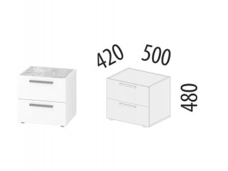 Тумбочка для детской Николь 901.07