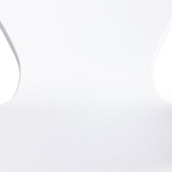 Стул Jacobsen (mod DC 102-1) пластик/металл, 45 х 54.5 х 80 см, White (белый) / Black (черный)