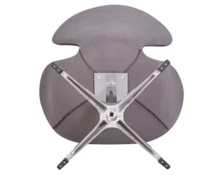 Кресло дизайнерское DOBRIN SWAN Серая ткань IF11