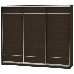Шкаф-купе B-230х270х60-2(Венге-D7D7D7)