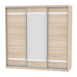 Шкаф-купе B-220х235х60-2(ДСС-D9D10D9)