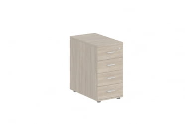 Тумба приставная с 4 ящиками Sigma SG.521.OD.OD Дуб темный