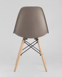 Стул Еамес ДСВ 4 шт. Темно-серый / Eames DSW