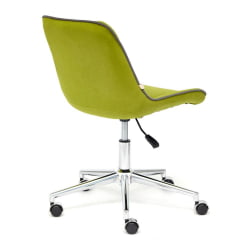 Кресло STYLE флок , олива, 23