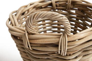 Корзина Secret De Maison Atala(набор из 2 штук) натуральный ротанг, 46*46*43 / 58*58*51, Натуральный Кубу / Natural Kubu