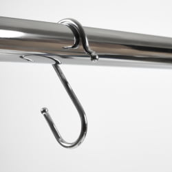 Вешалка на колёсиках MAPLE МДФ/металл, 72*40*158 см, Венге