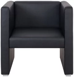 Кресло Бриф экокожа Чёрный