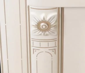 Комплект мебели для гостиной Венеция №02 Сосна Астрид Ваниль