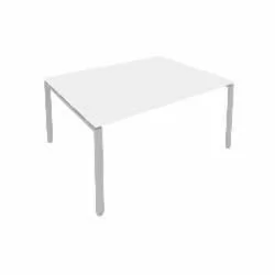 Переговорный стол (1 столешница) Metal System Б.ПРГ-1.4 Белый/Серый
