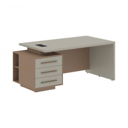 Стол руководителя левый VELION VCT 1890 L Аметист Кобра