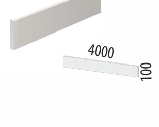 Цоколь ЦП 02.400 Светло-серый 4м