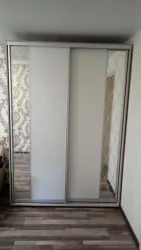 Шкаф-купе 2-х дверный Акцент-Вера КР 1600х600  Ясень шимо светлый