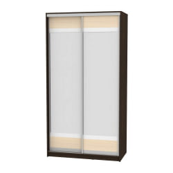 Шкаф-купе B-220х120х60-2(Венге-ДМ-D10D10)