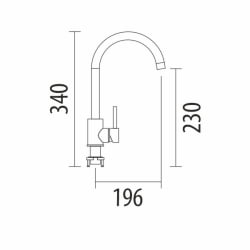 Смеситель СМ 2 Черный камень
