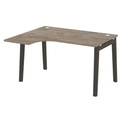 Стол эргономичный левый ONIX WOOD OW.SA-3(L) Тиквуд Темный/Темный