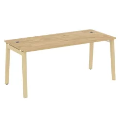 Стол рабочий руководителя ОНИКС ВООД ОВ.СРР-5.8 Тиквуд Светлый/Светлый / ONIX WOOD OW.SRR-5.8