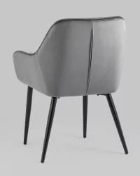 Стул Алекса велюр Серый