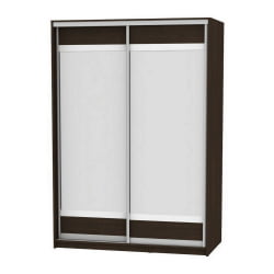 Шкаф-купе B-220х160х60-2(Венге-D10D10)