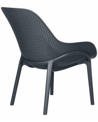 Кресло DOBRIN LONZO (антрацит (GR-12) с УФ-защитой) 4 шт