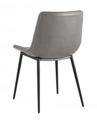 Стул Деймон экокожа Серый