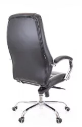 Кресло руководителя Kron M кожа Черный