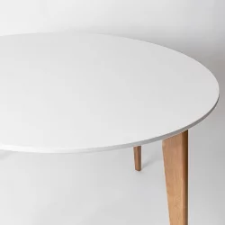 Стол обеденный Орион 100x100 Морилка Орех Морилка Дуб натуральный