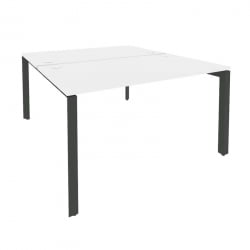 Рабочая станция на П-образном м/к ONIX O.MP-D.RS-2.3.8 Белый Бриллиант/Антрацит