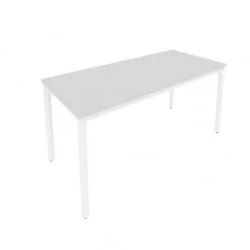 Стол письменный на металлокаркасе SLIM SYSTEM С.СП-6 Серый-Белый