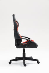 Кресло спортивное TopChairs Wyvern черно-красный