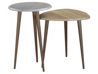 Придиванный столик BeautyStyle 2 Дуб дымчатый/шимо