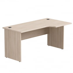 Стол эргономичный с опорами ЛДСП Everprof EVO 254S114 (правый) Дуб Соната