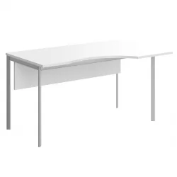 Стол эргономичный IMAGO-S CA-1SD(L/R) белый алюминий