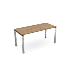 Стол рабочий, прямолинейный ГЛОСС ЛИНЕ НСР-П.008.1 Теаквоод / GLOSS LINE Teakwood