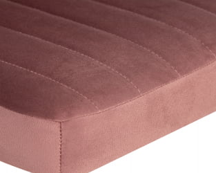 Стул барный DOBRIN CHARLY GOLD (розовый велюр (MJ9-32))