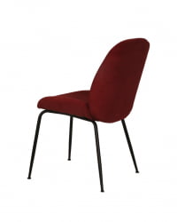 Стул Beetle велюр Красный