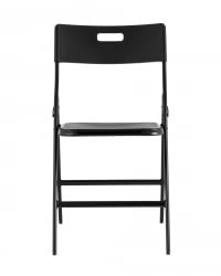 Комплект раскладного стола и стульев Кейт черный