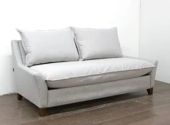 Диван тройной Хадсон рогожка Taft Серый