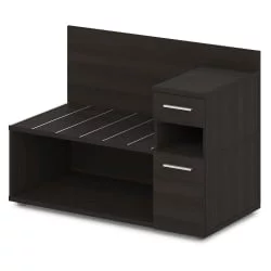 Тумба багажная с ящиком и дверью правый Ornata 	Н-444 Пр Дуб Честерфилд