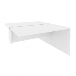 Стол-приставка двойной к опорным элементам ONIX O.D.SPR-3.8 Белый Бриллиант