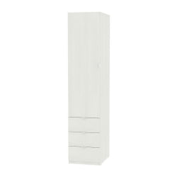 Шкаф распашный Риал(H19)198х45х45ручкаторцеваяTR-2(ВД)