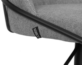 Стул барный DOBRIN OLIVER (серая ткань (FLY1347-17)) 2 шт