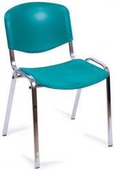 Стул ZP_UP_EChair Rio ИЗО чёрн пластик зеленый 573681