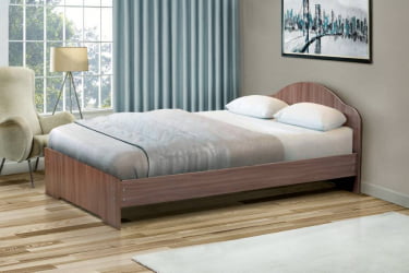 Кровать на уголках №3 1600*1900 Итальянский орех