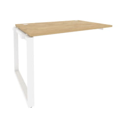 Наборный элемент рабочей станции на О-образном м/к ONIX O.MO-1.NRS-2.8 Тиквуд Светлый/Белый