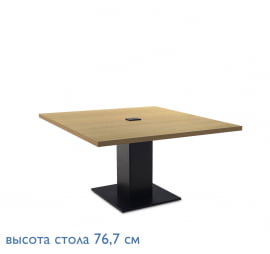 RENZ/TESLA Стол д/перегов L140 СВ.ЭВКАЛИПТ/ЧЕРНЫЙ 104 401 ECL_L BL
