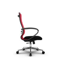 Офисное кресло МЕТТА Комплект 19, Основание 17834 Красный Black