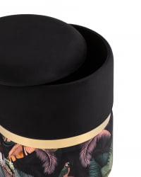 Пуф Кэрри с ящиком велюр Tropic без ножек