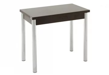 Раздвижной стол Ломберный ХРОМ ЛДСП венге