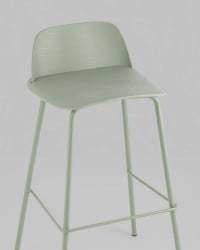 Стул барный Mist (Б) Серо-зеленый