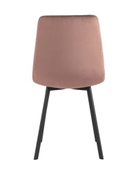 Комплект из двух стульев Chilly велюр пыльно-розовый 2 шт.